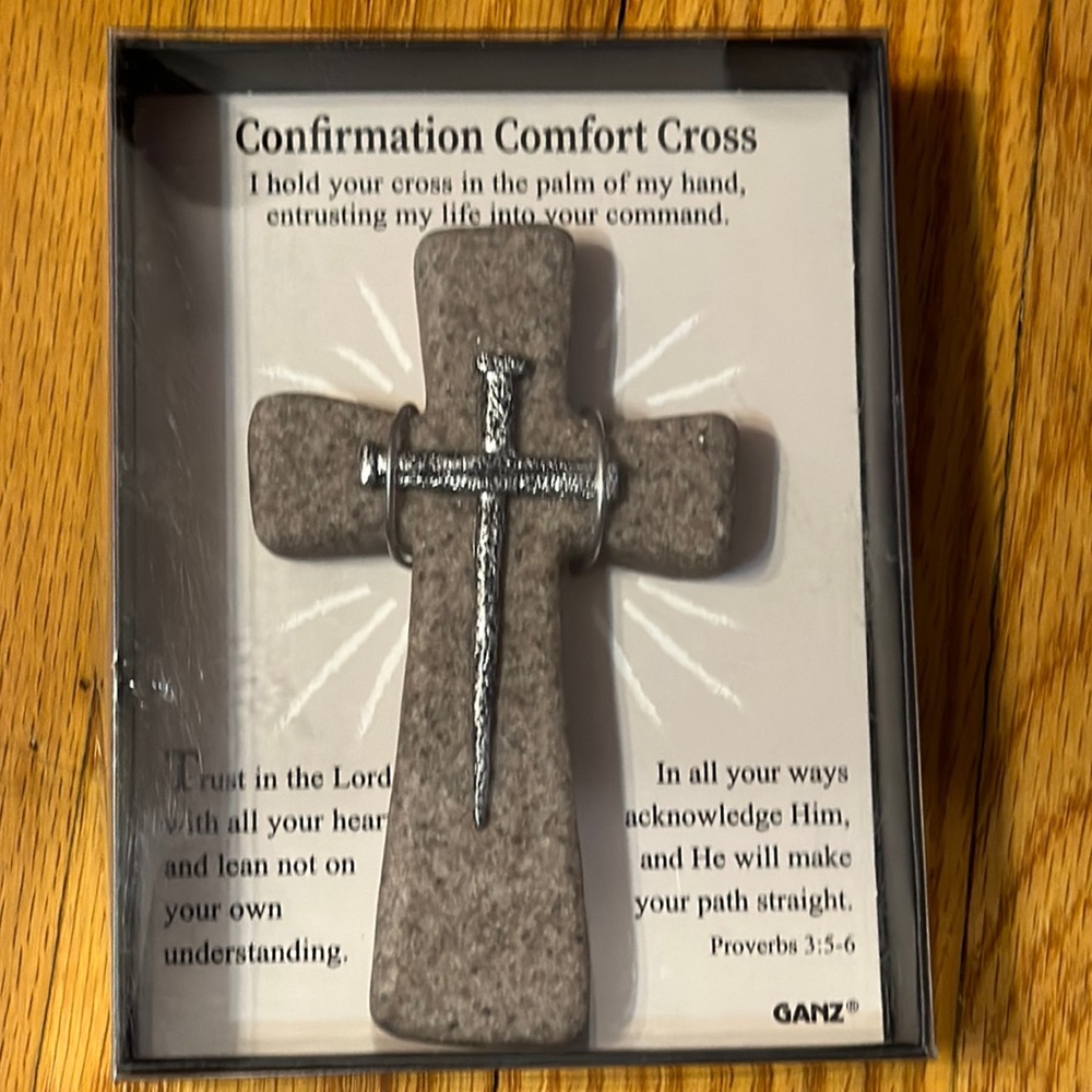 Brand new confirmation comfort cross . Perfect gift for your special one.